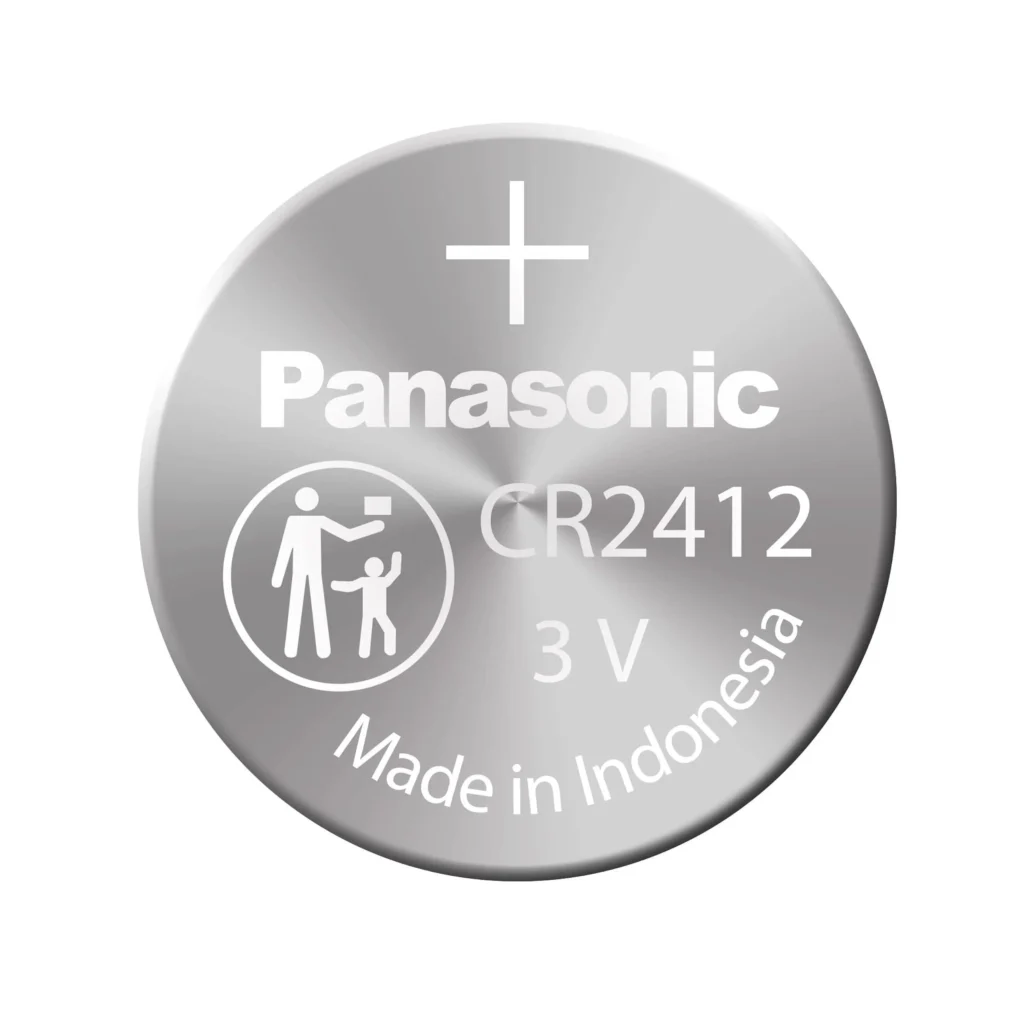 Panasonic CR2412 Lithium Battery 3V (Cost Per Battery)